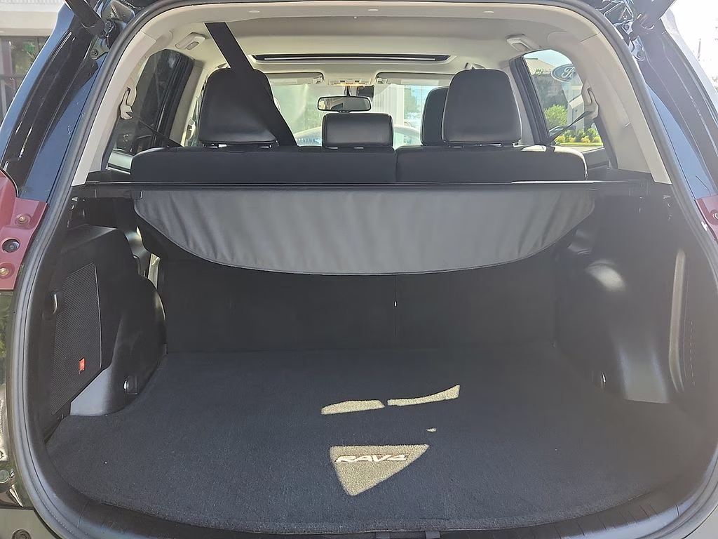 2015 Black Toyota RAV4 Limited AWD SUV