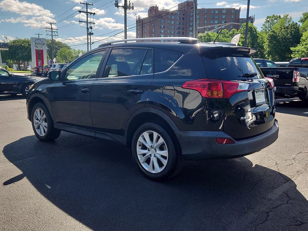 2015 Black Toyota RAV4 Limited AWD SUV