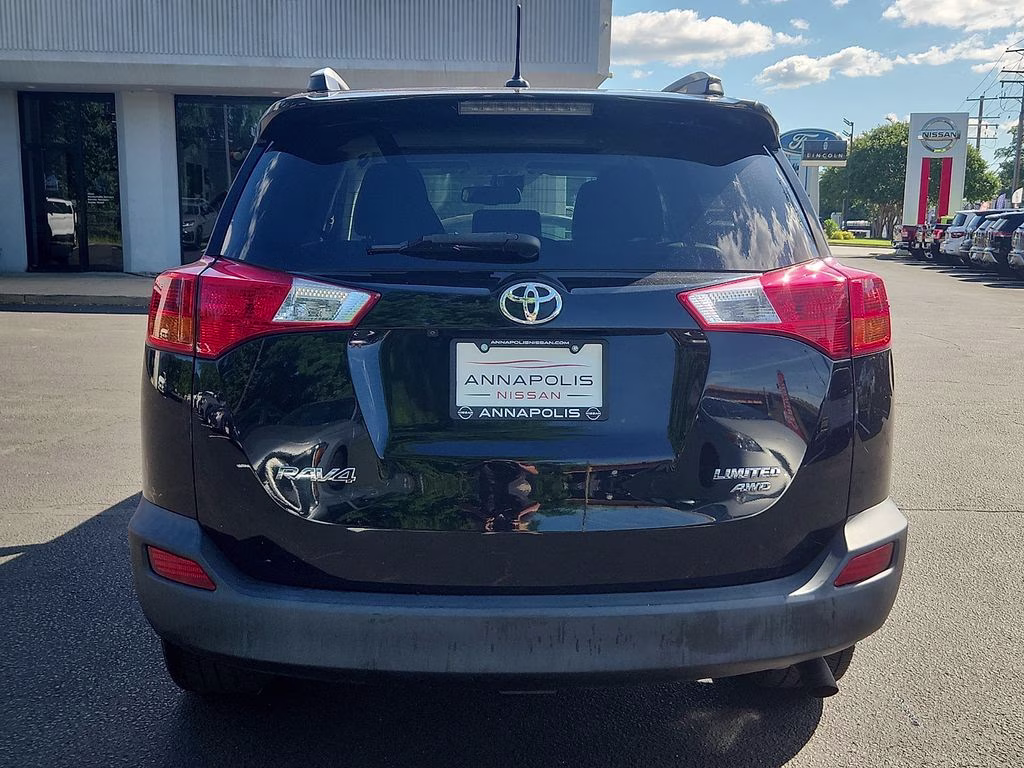 2015 Black Toyota RAV4 Limited AWD SUV