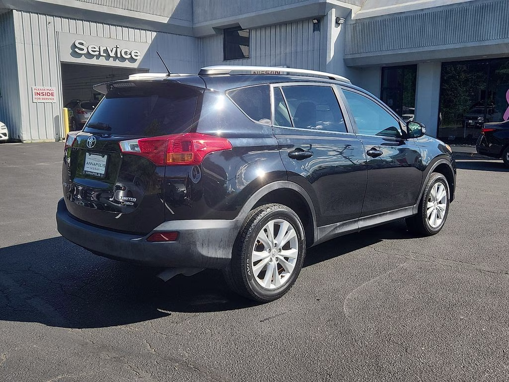 2015 Black Toyota RAV4 Limited AWD SUV