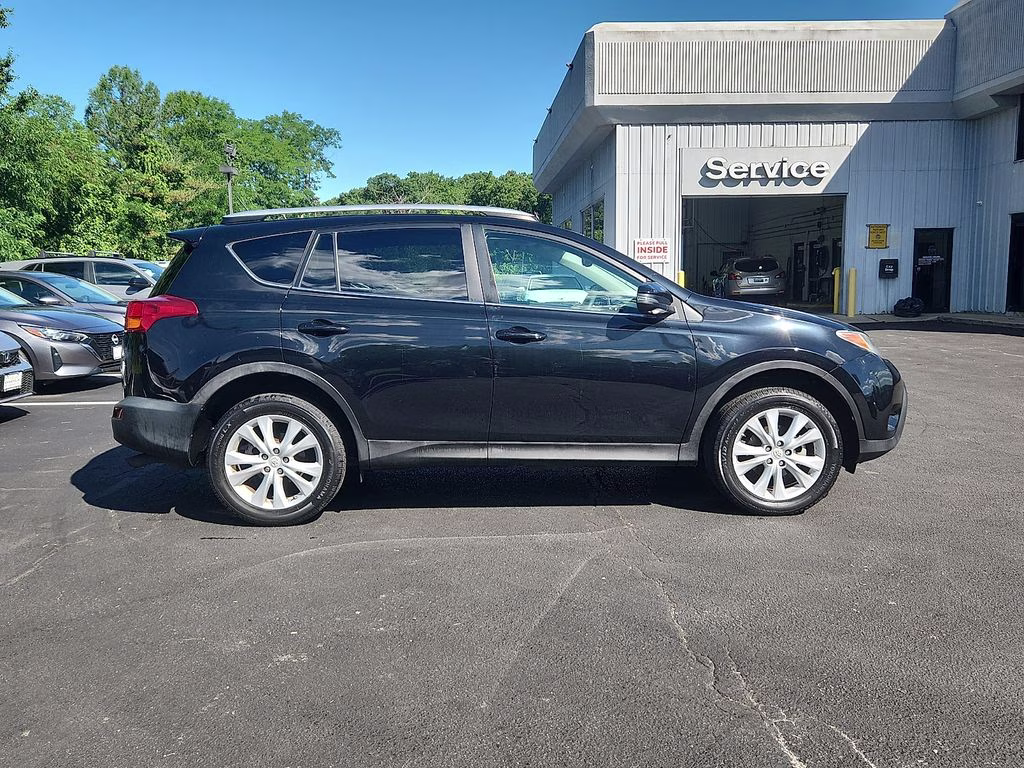 2015 Black Toyota RAV4 Limited AWD SUV