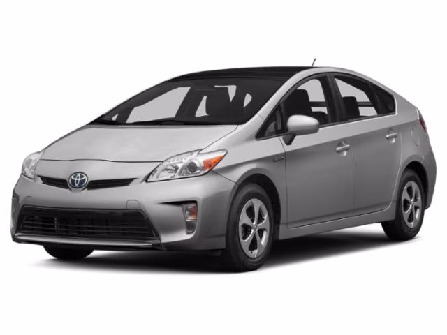2015 Classic Silver Metallic Toyota Prius Two FWD Hatchback