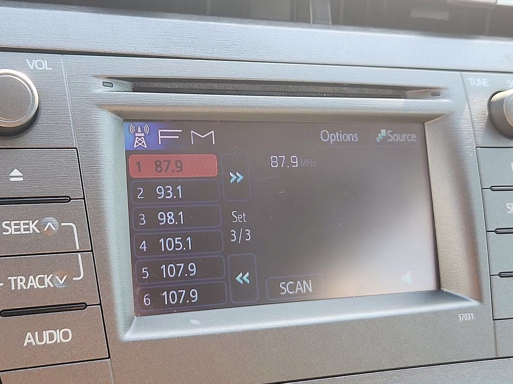 2015 Classic Silver Metallic Toyota Prius Two FWD Hatchback