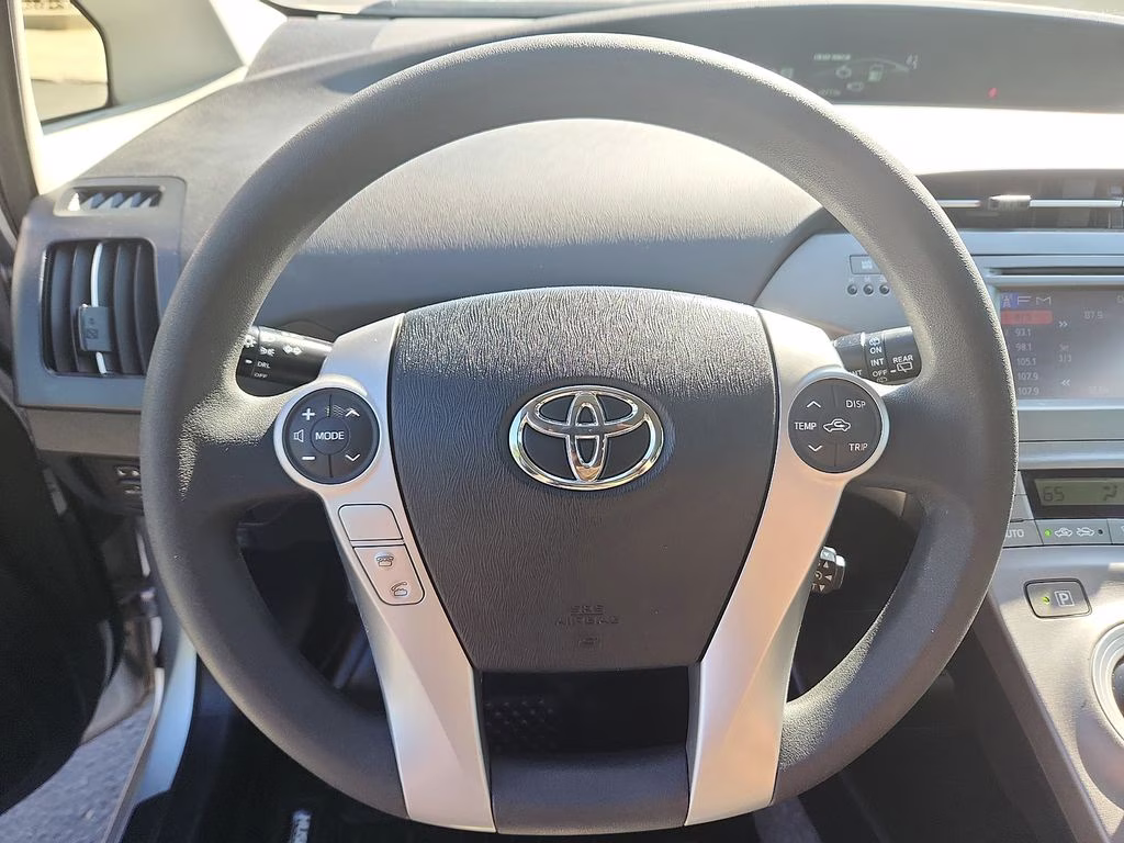 2015 Classic Silver Metallic Toyota Prius Two FWD Hatchback