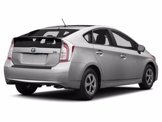 2015 Classic Silver Metallic Toyota Prius Two FWD Hatchback