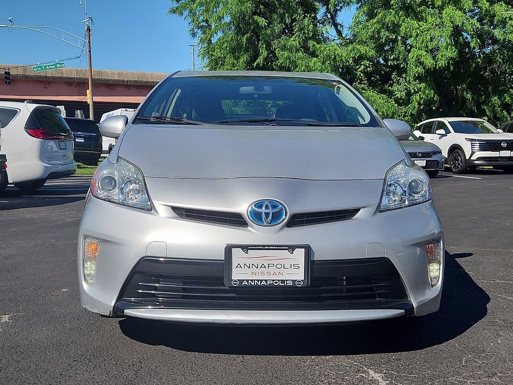 2015 Classic Silver Metallic Toyota Prius Two FWD Hatchback