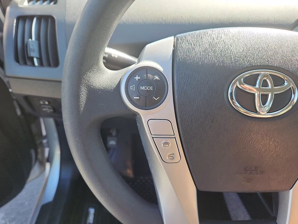 2015 Classic Silver Metallic Toyota Prius Two FWD Hatchback