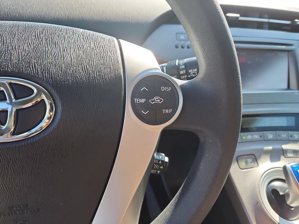 2015 Classic Silver Metallic Toyota Prius Two FWD Hatchback