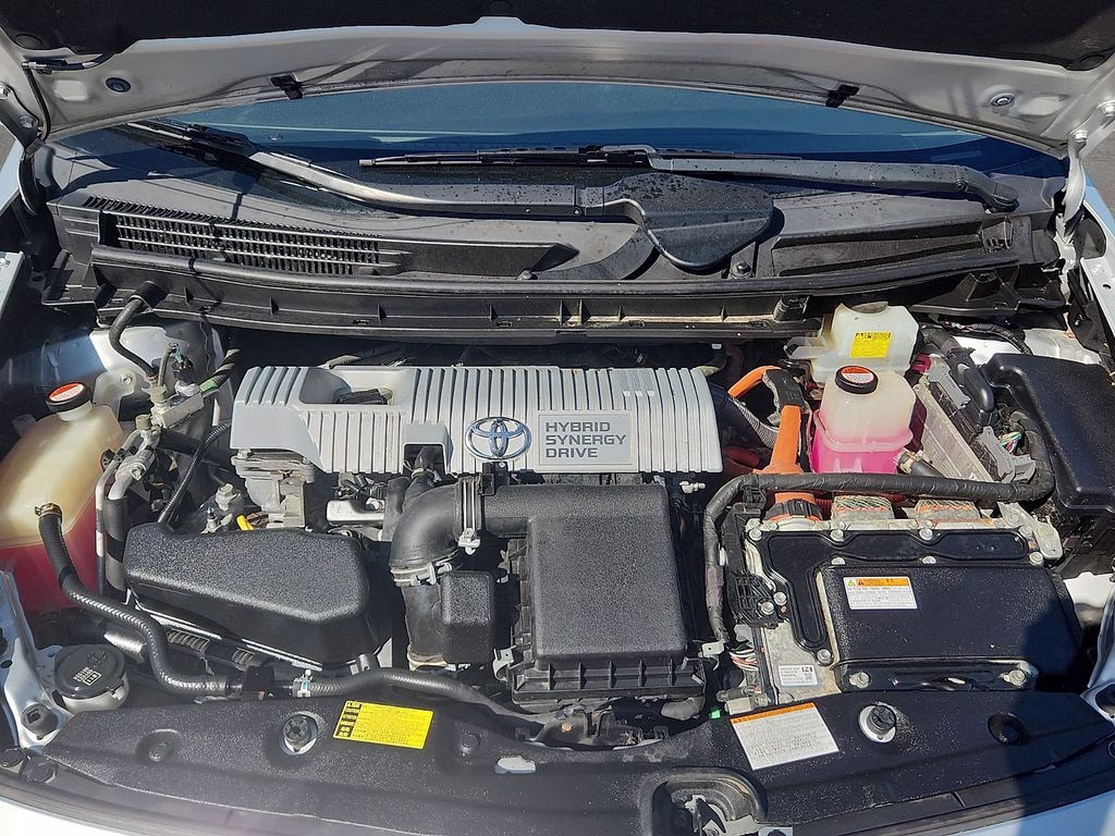 2015 Classic Silver Metallic Toyota Prius Two FWD Hatchback