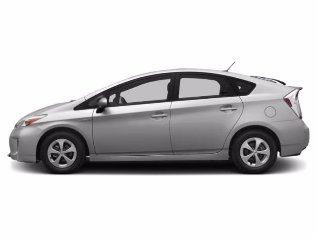 2015 Classic Silver Metallic Toyota Prius Two FWD Hatchback