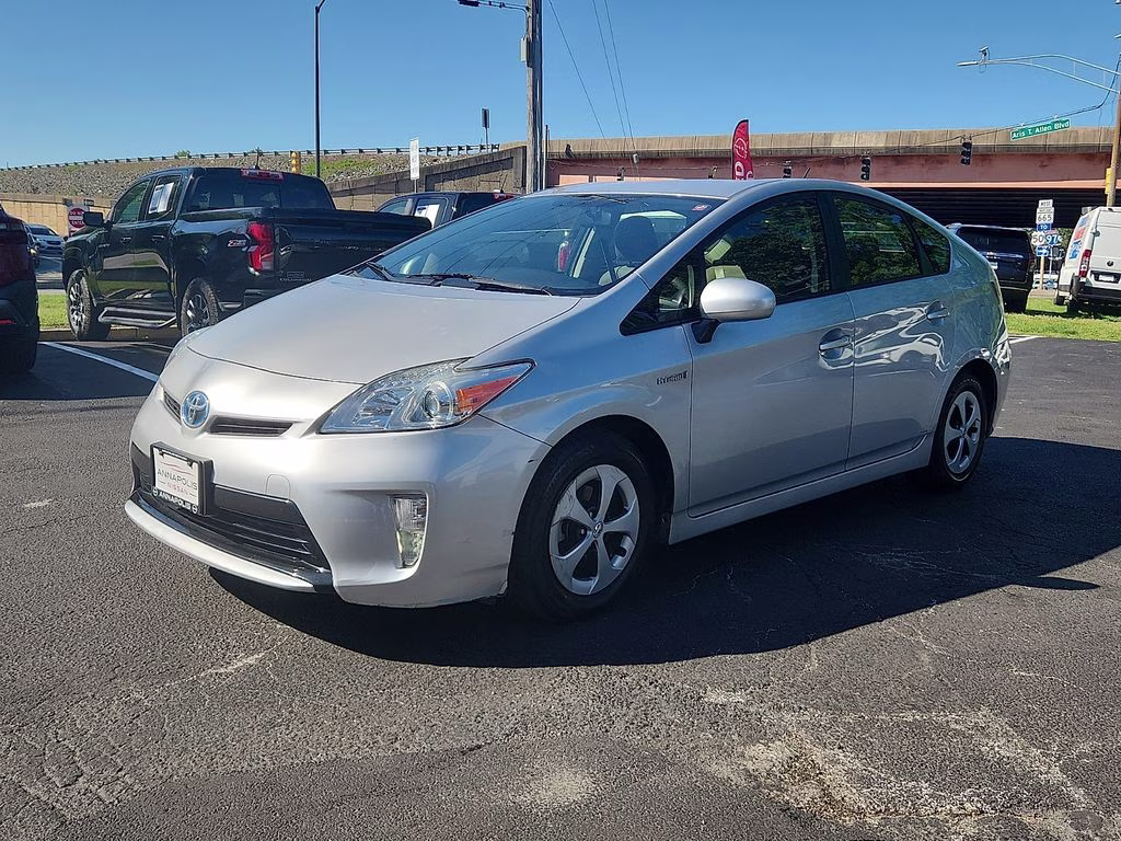 2015 Classic Silver Metallic Toyota Prius Two FWD Hatchback