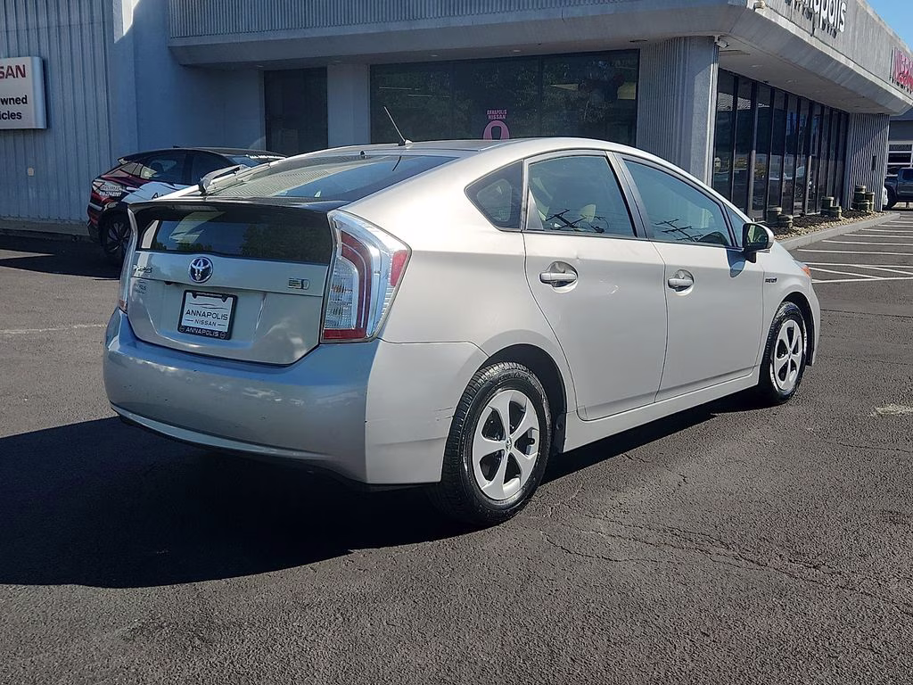 2015 Classic Silver Metallic Toyota Prius Two FWD Hatchback