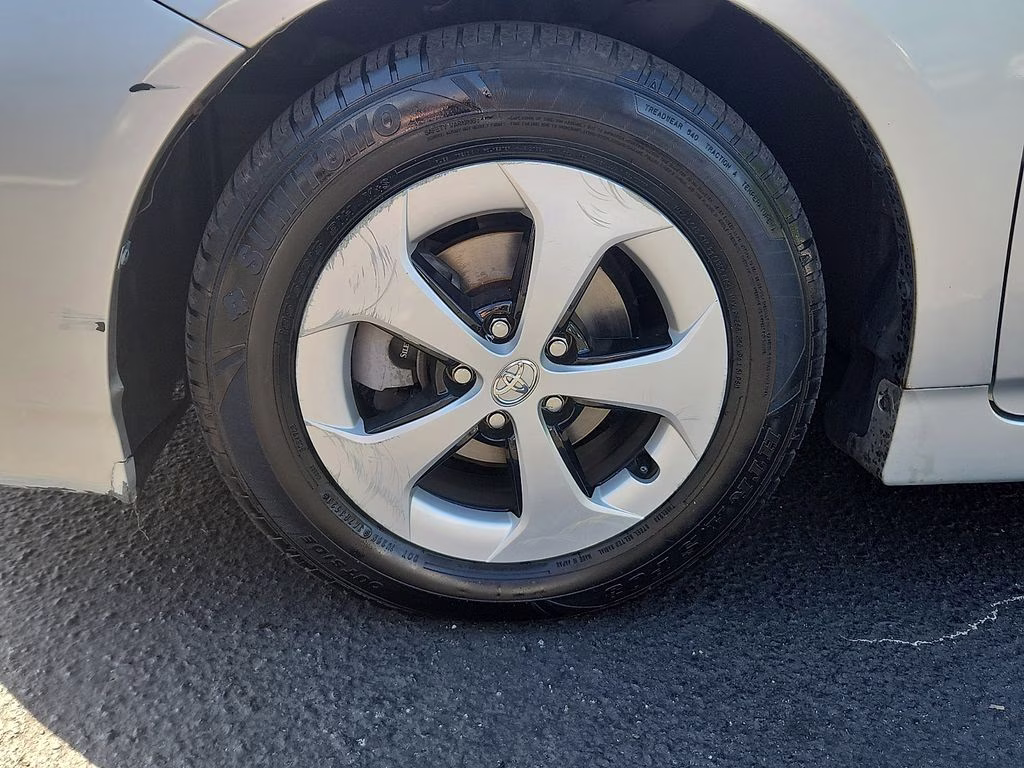 2015 Classic Silver Metallic Toyota Prius Two FWD Hatchback