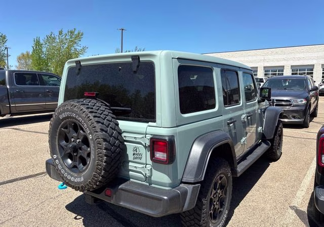 2023 Earl Clearcoat Jeep Wrangler Base 4xe 4X4 SUV