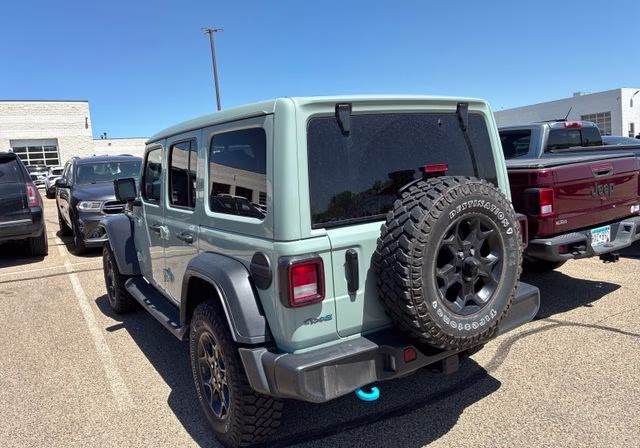 2023 Earl Clearcoat Jeep Wrangler Base 4xe 4X4 SUV