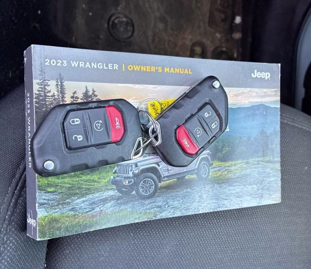 2023 Earl Clearcoat Jeep Wrangler Base 4xe 4X4 SUV