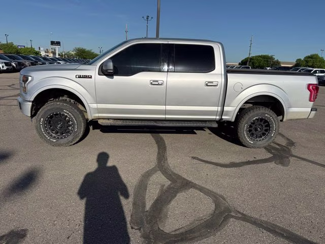 2016 Ingot Silver Metallic Ford F-150 Lariat 4X4 Truck