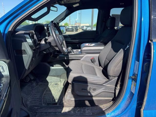 2021 Blue Ford F-150 XLT 4X4 Truck