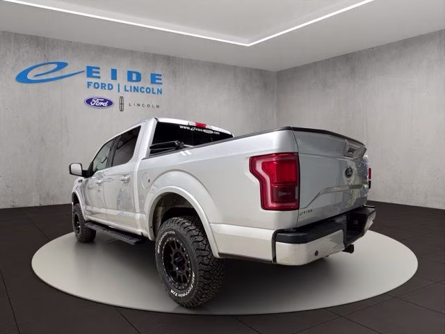 2016 Ingot Silver Metallic Ford F-150 Lariat 4X4 Truck