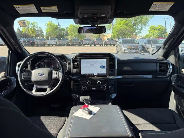 2021 Blue Ford F-150 XLT 4X4 Truck
