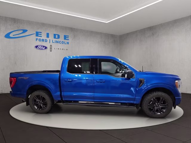 2021 Velocity Blue Metallic Ford F-150 XLT 4X4 Truck