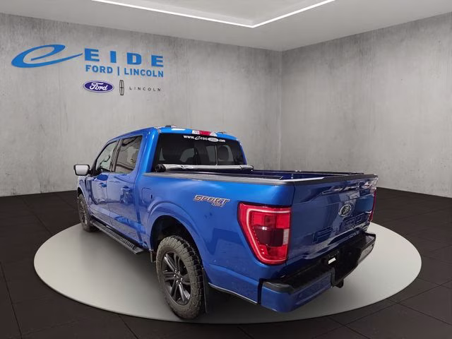2021 Velocity Blue Metallic Ford F-150 XLT 4X4 Truck