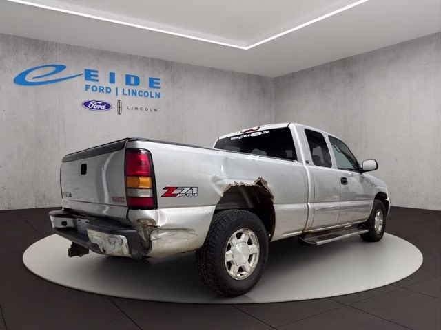 2004 Silver Birch Metallic GMC Sierra 1500 SLE 4X4 Truck