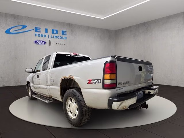 2004 Silver Birch Metallic GMC Sierra 1500 SLE 4X4 Truck