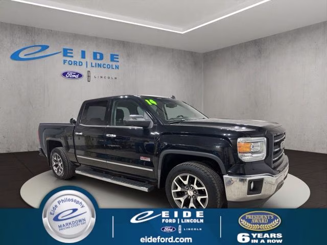 2014 Onyx Black GMC Sierra 1500 SLT 4X4 Truck