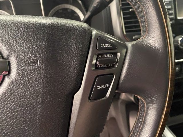 2017 Magnetic Black Nissan Titan Platinum Reserve 4X4 Truck