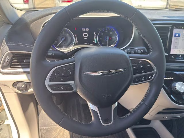 2023 Bright White Clearcoat Chrysler Pacifica Touring L AWD Van