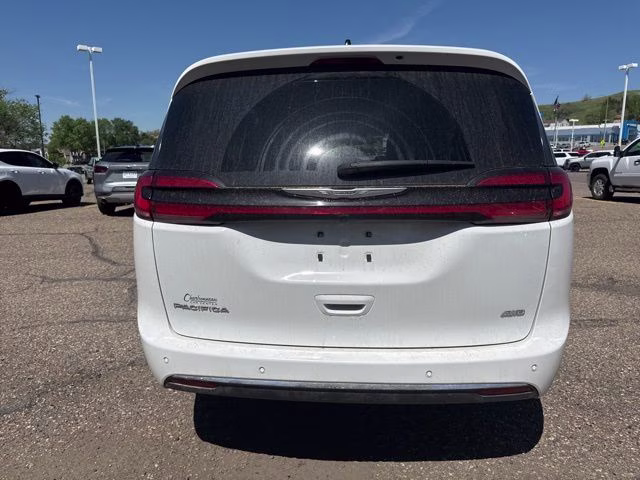 2023 Bright White Clearcoat Chrysler Pacifica Touring L AWD Van