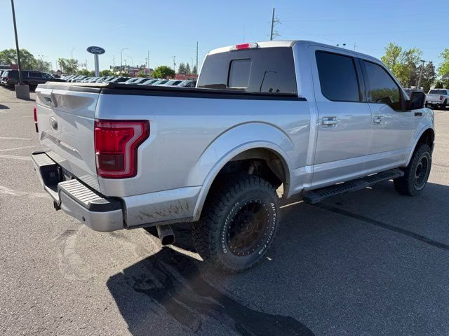 2016 Ingot Silver Ford F-150 Lariat 4X4 Truck