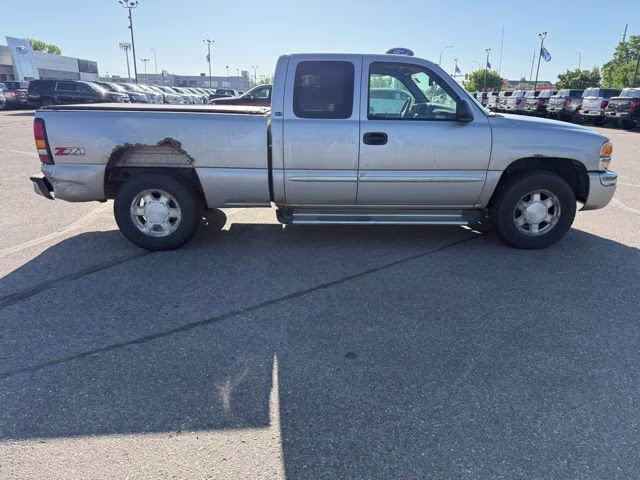 2004 Beige / Tan GMC Sierra 1500 SLE 4X4 Truck