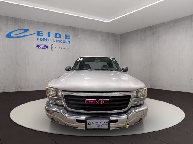 2004 Silver Birch Metallic GMC Sierra 1500 SLE 4X4 Truck