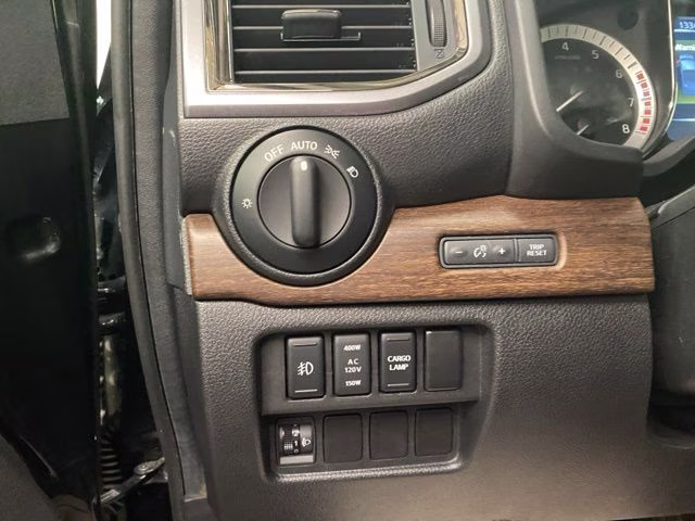 2017 Magnetic Black Nissan Titan Platinum Reserve 4X4 Truck
