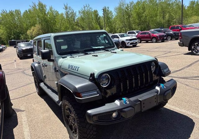 2023 Earl Clearcoat Jeep Wrangler Base 4xe 4X4 SUV