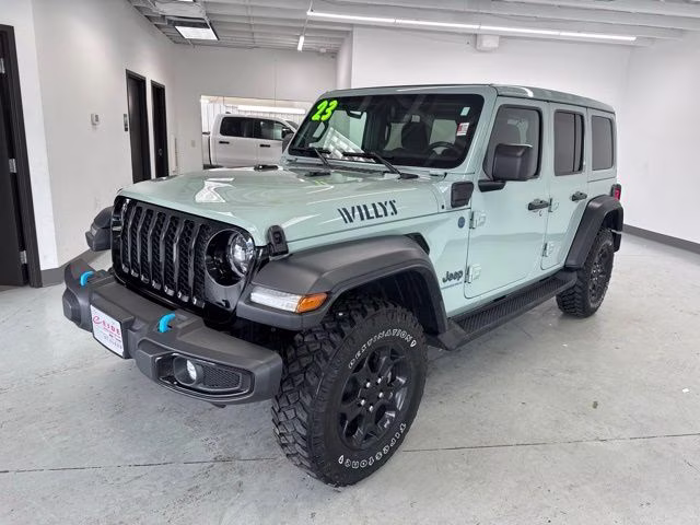 2023 Earl Clearcoat Jeep Wrangler Base 4xe 4X4 SUV