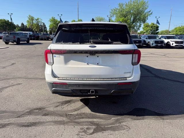 2025 White Metallic Ford Explorer ST-Line 4X4 SUV