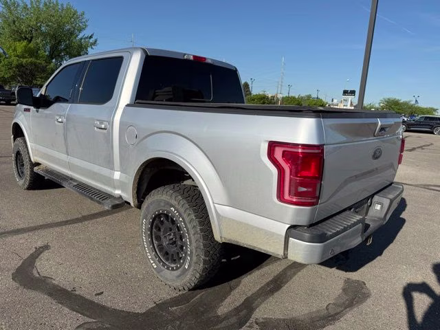 2016 Ingot Silver Ford F-150 Lariat 4X4 Truck
