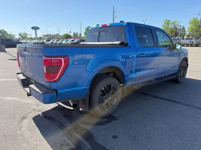 2021 Blue Ford F-150 XLT 4X4 Truck