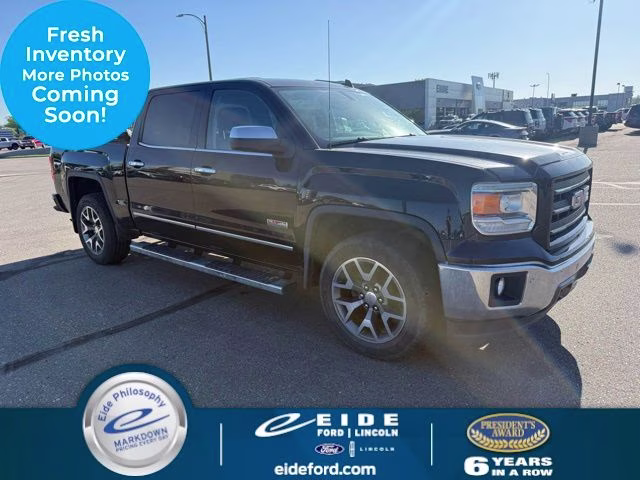 2014 Onyx Black GMC Sierra 1500 SLT 4X4 Truck