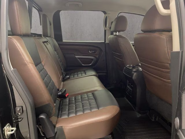 2017 Magnetic Black Nissan Titan Platinum Reserve 4X4 Truck