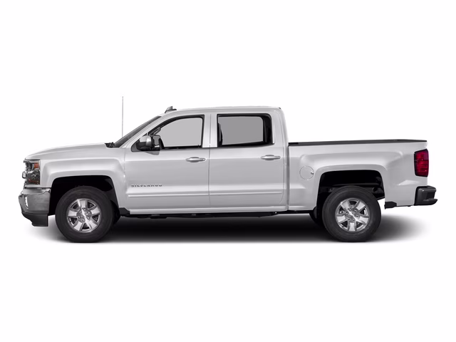 2018 Silver Ice Metallic Chevrolet Silverado 1500 LT 4X4 Truck