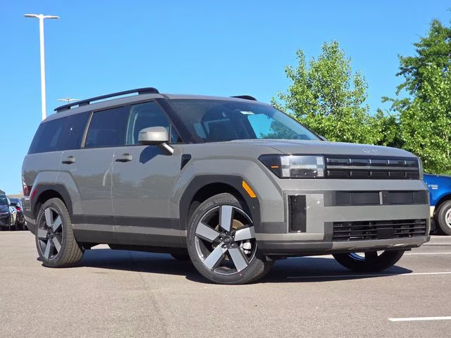 2026 Hampton Gray Hyundai Santa Fe Hybrid Limited AWD SUV