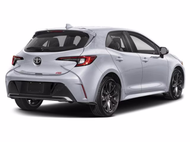 2024 Classic Silver Metallic Toyota Corolla Hatchback XSE FWD Hatchback