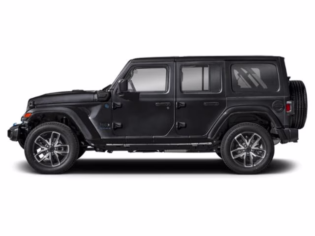 2024 Black Clearcoat Jeep Wrangler High Altitude 4xe 4X4 SUV