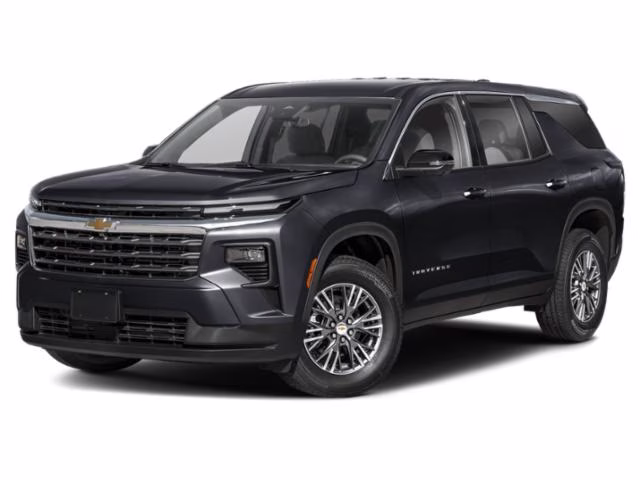 2024 Mosaic Black Metallic Chevrolet Traverse LS AWD SUV