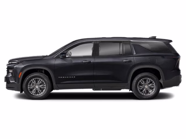 2024 Mosaic Black Metallic Chevrolet Traverse LS AWD SUV
