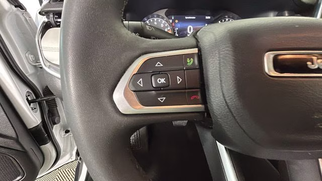 2023 Bright White Clearcoat Jeep Compass Limited 4X4 SUV